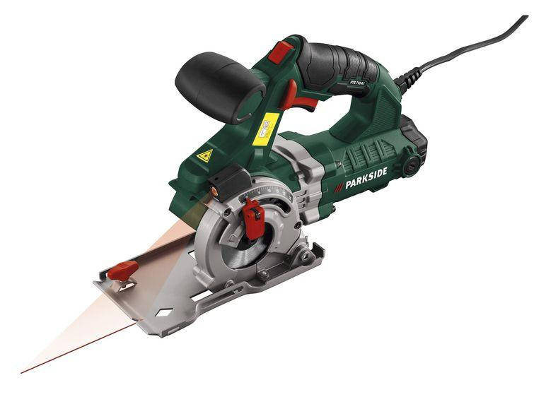 

Погружная дисковая пила с лазерем Parkside PTS 710 A1 мощность 710 Вт