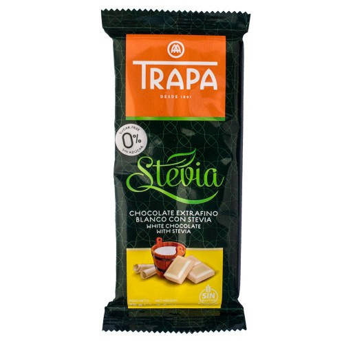 

Белый шоколад без сахара, Trapa Stevia