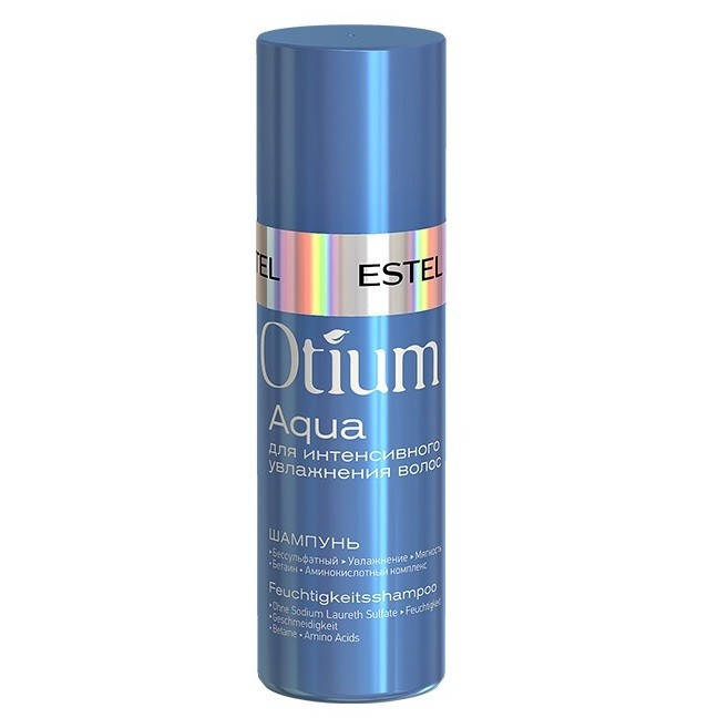 

Деликатный шампунь для увлажнения волос Estel Otium Aqua 60 мл.