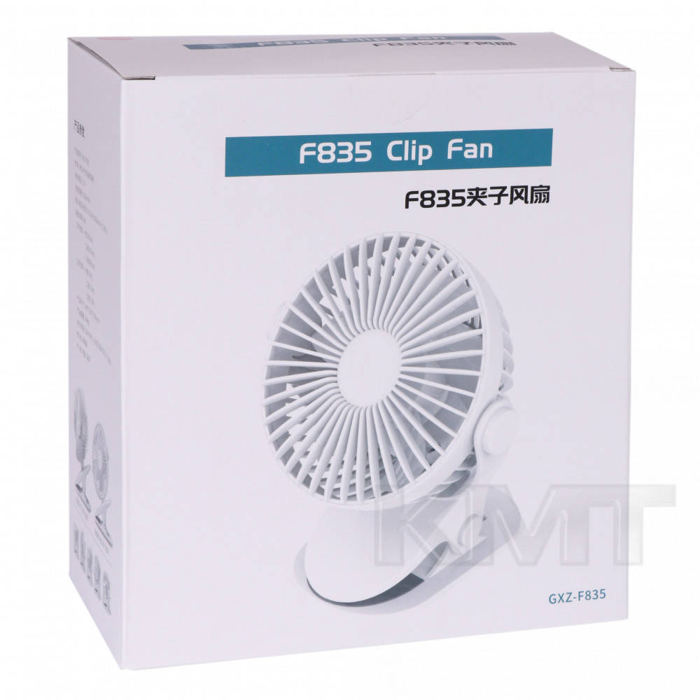 

Настольный мини вентилятор на прищепке F835 Yellow