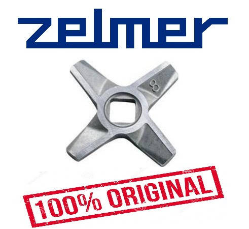 

Нож номер 8 двухсторонний для мясорубки Zelmer, Bosch, Zelmotor . Оригинал