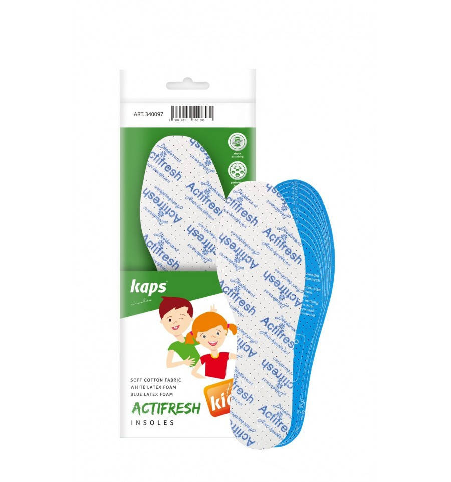

Kaps Actifresh Kids - Детские гигиенические (антибактериальные) стельки