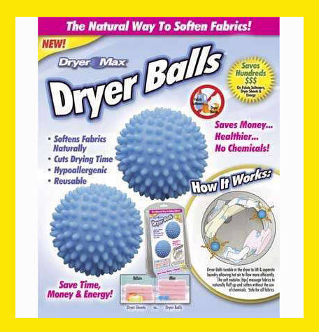 

Шарики для стирки белья Dryer Balls! Новье
