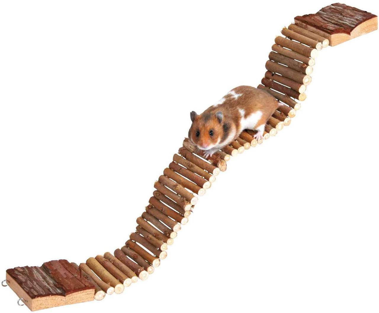 

Trixie Suspension Bridge Подвесной деревянный мост для грызунов 55×7 см