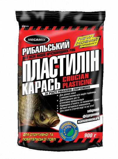 

Пластилін MEGAMIX "Карась" 0,9 кг