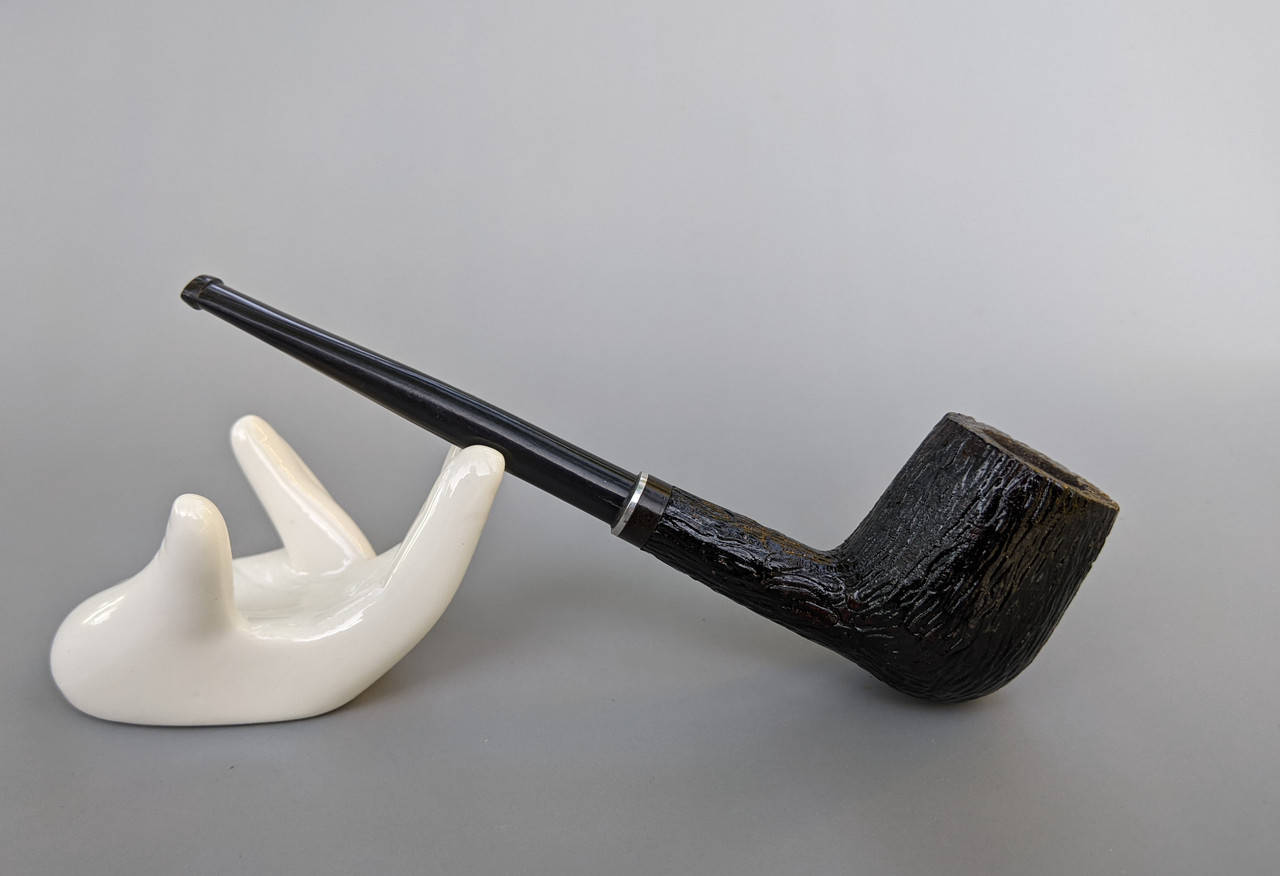 

Трубка курительная Golden Gate, бук, рустированная "Billiard", Черный