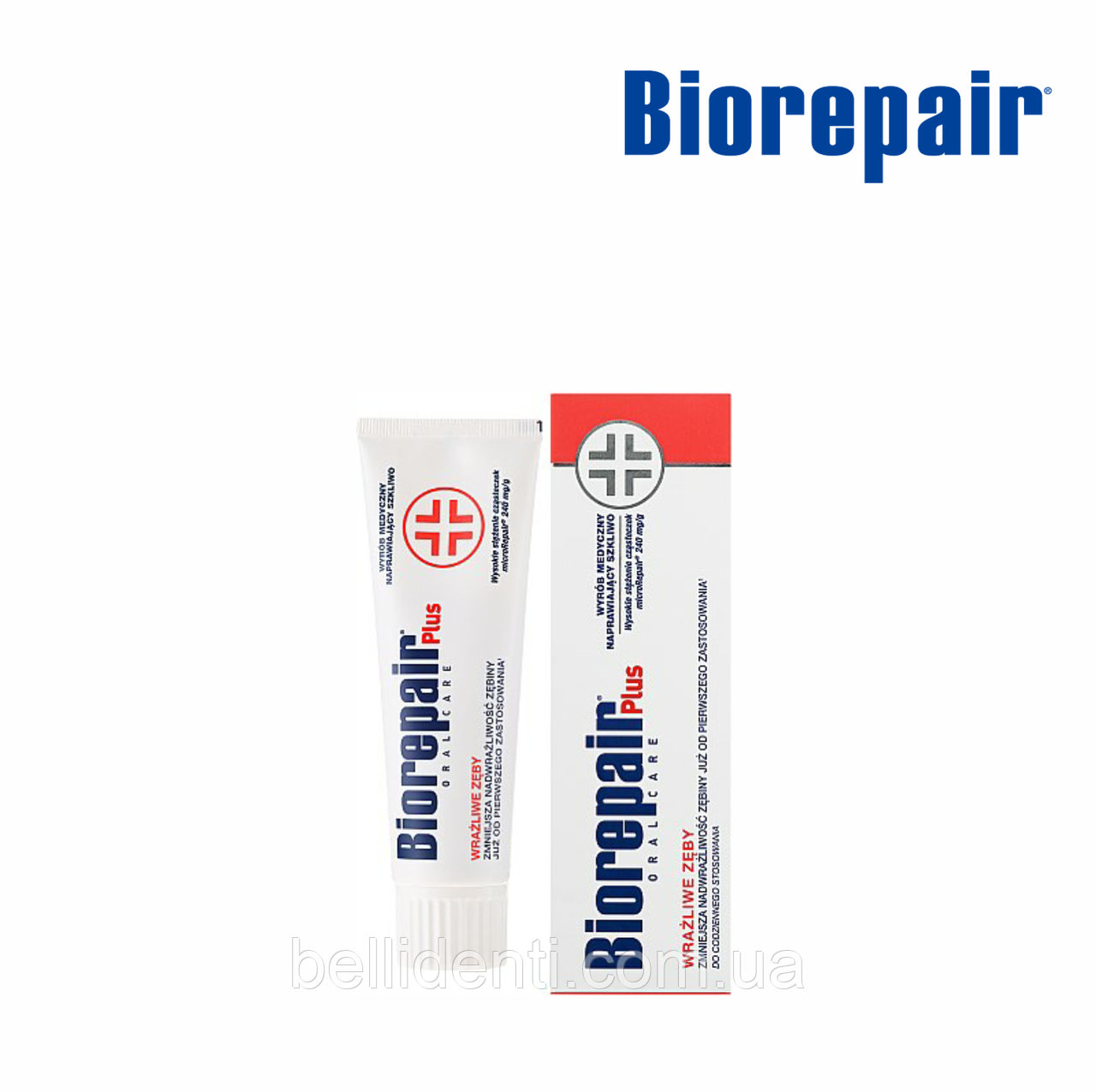

Зубная паста BIOREPAIR Plus "Профессиональное избавление от чувствительности", 75 мл