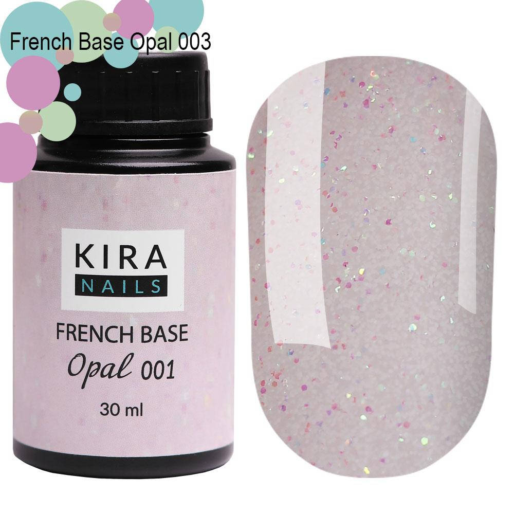 

Kira Nails French Base Opal (Опал), 30 мл