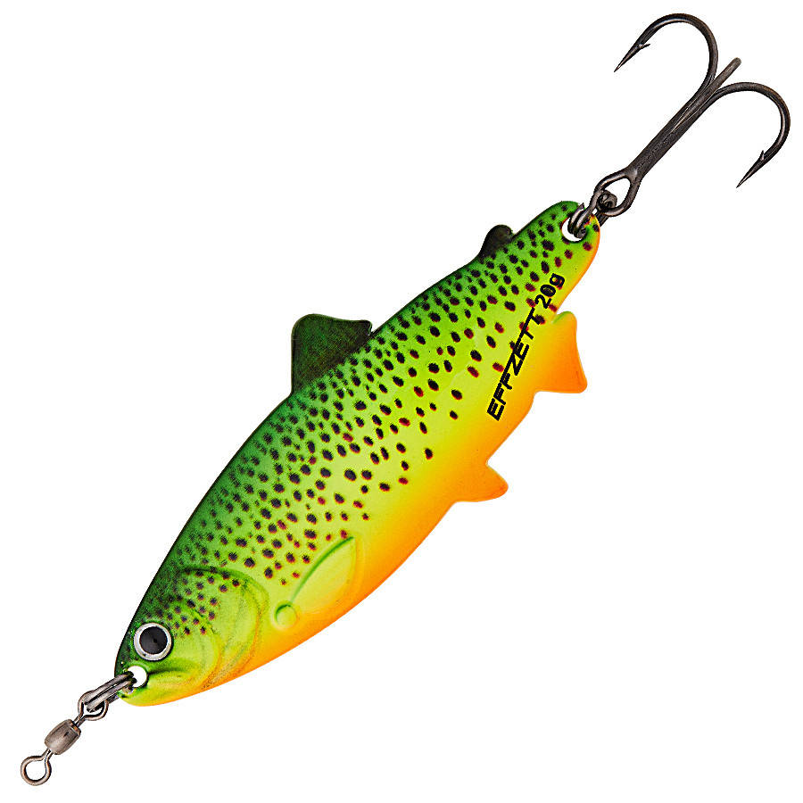 

Блесна-колебалка DAM Effzett Trout Spoon 13гр 7см (fire trout uv)