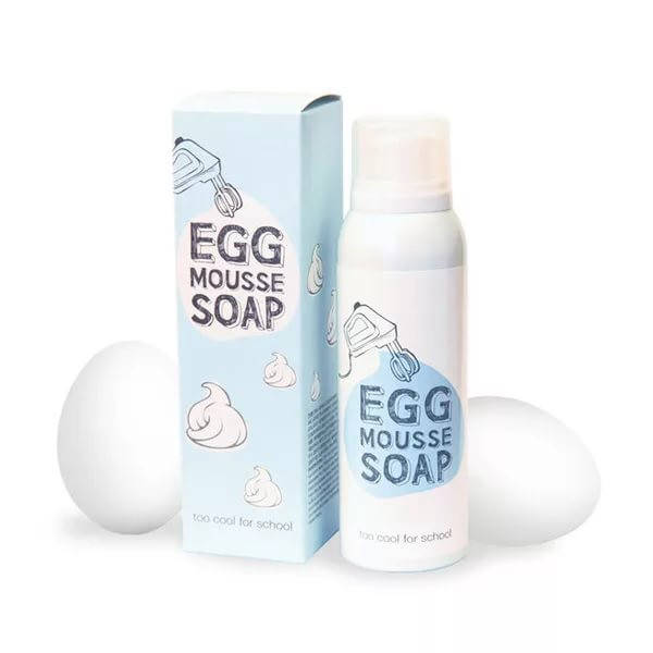 

Мусс для очищения лица Too Cool For School Egg Mousse soap 150мл
