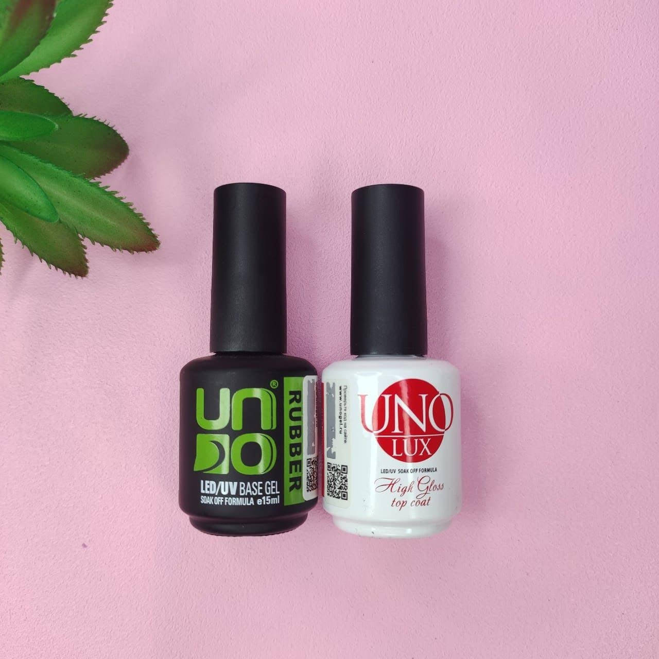 

2в1 База + Топ UNO Rubber Base 15ml + Top Uno Lux 15ml