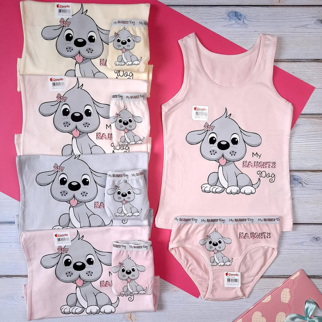 

Набор белья для девочки от 0 до 1 года донелла Donella комплект детского нижнего белья для девочек цена за 1шт, Разные цвета