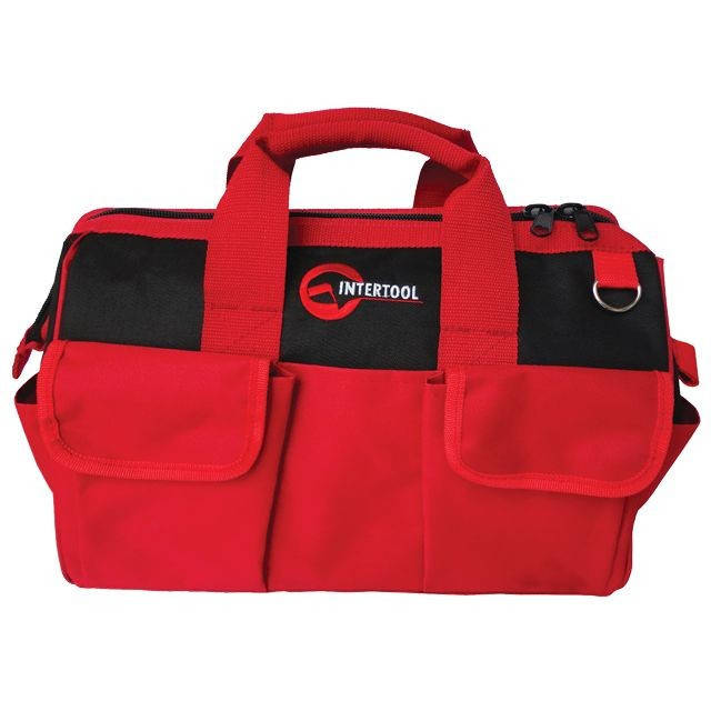 

Сумка для инструментов, 16 карманов 405 мм x 230 мм x 300 мм INTERTOOL BX-9005