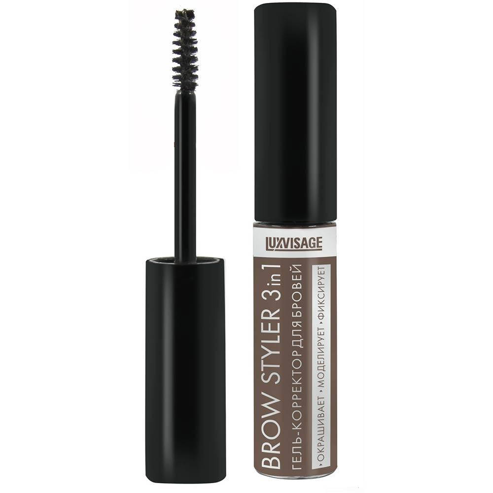 

Гель-корректор для бровей Brow styler 4 тон Эспрессо, Люкс Визаж