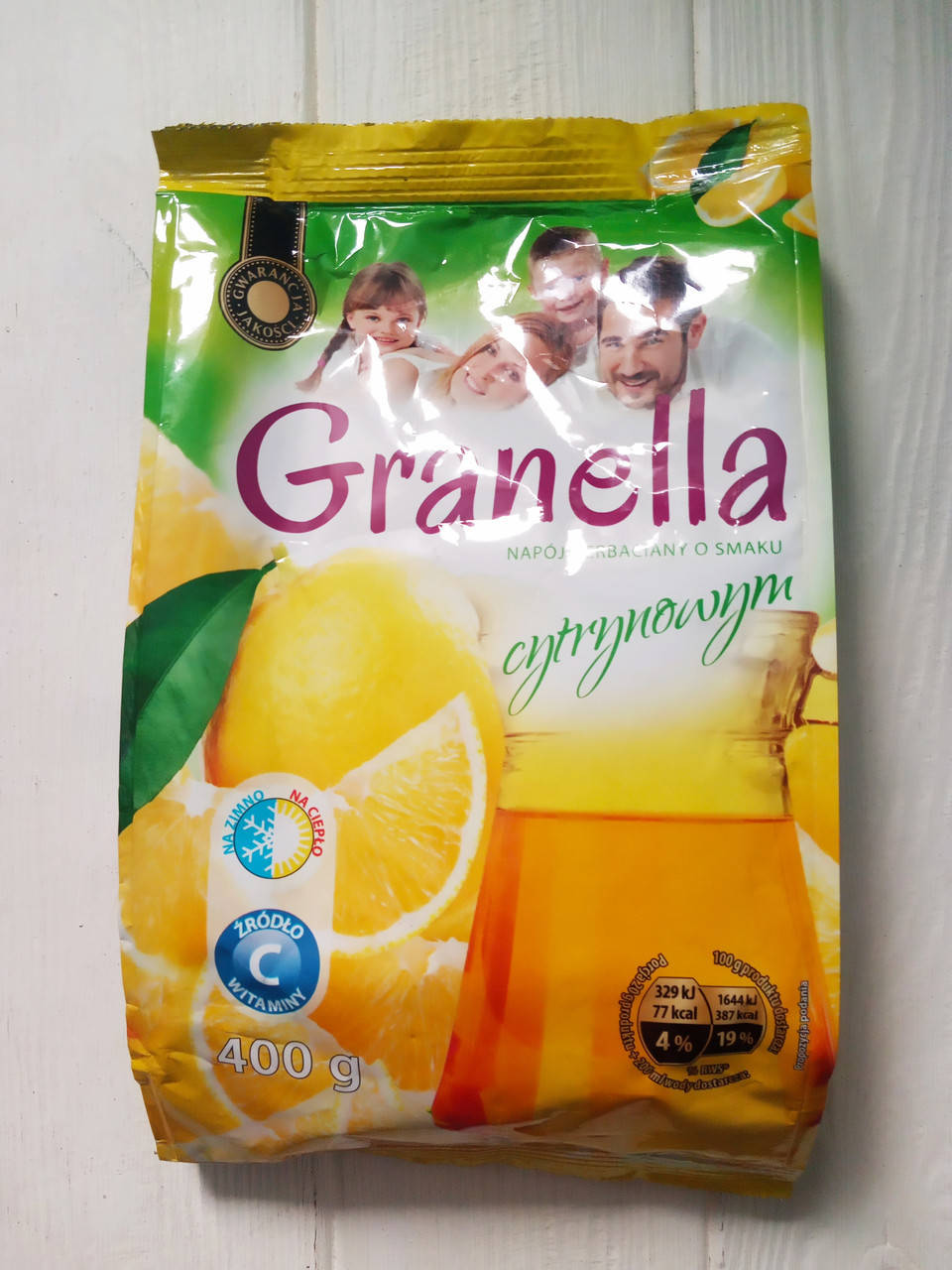 

Гранульований чай з ароматом лимона Granella 400гр. (Польща)