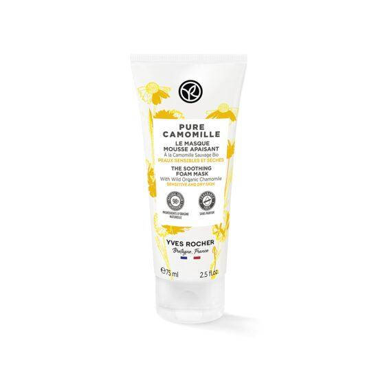 

Маска-Пена с Ромашкой для Чувствительной Кожи PURE CALMOMILLE Yves Rocher Ив Роше 75 мл