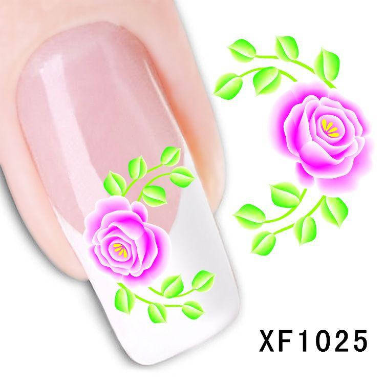 

Наклейки для ногтей XF1025