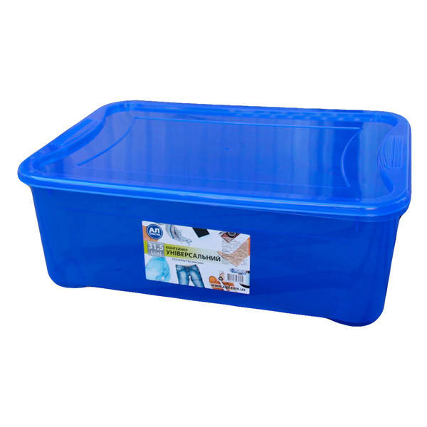 

Контейнер пласт.синий 31,5л Д55,5хШ39хГ19,2см (12шт/уп) Easy Box AL-PLASTIK