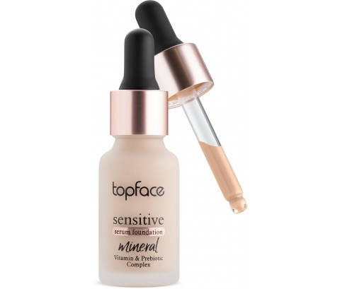 

Тональная основа для сухой и чувствительной кожи Topface Sensitive Mineral, № 01