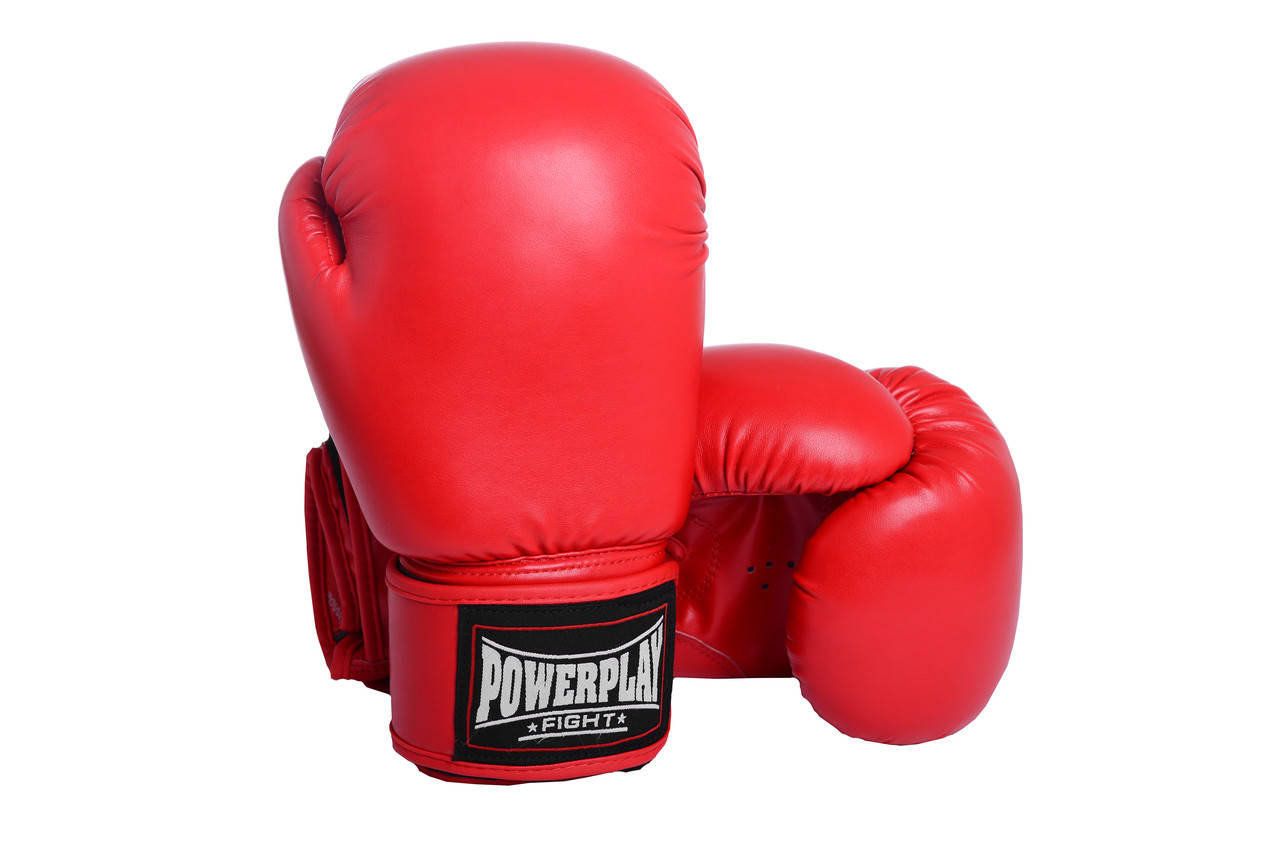 

Боксерские перчатки PowerPlay 3004 красные 12 унций, Красный