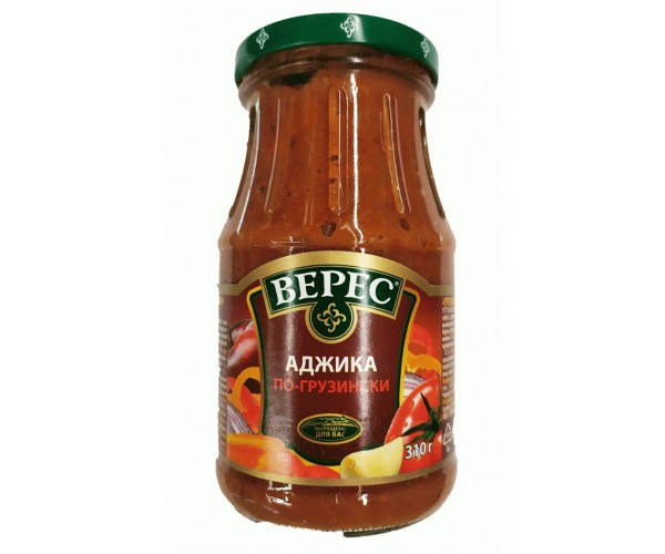 

Аджика по-грузинськи 310 г с/б «Верес»
