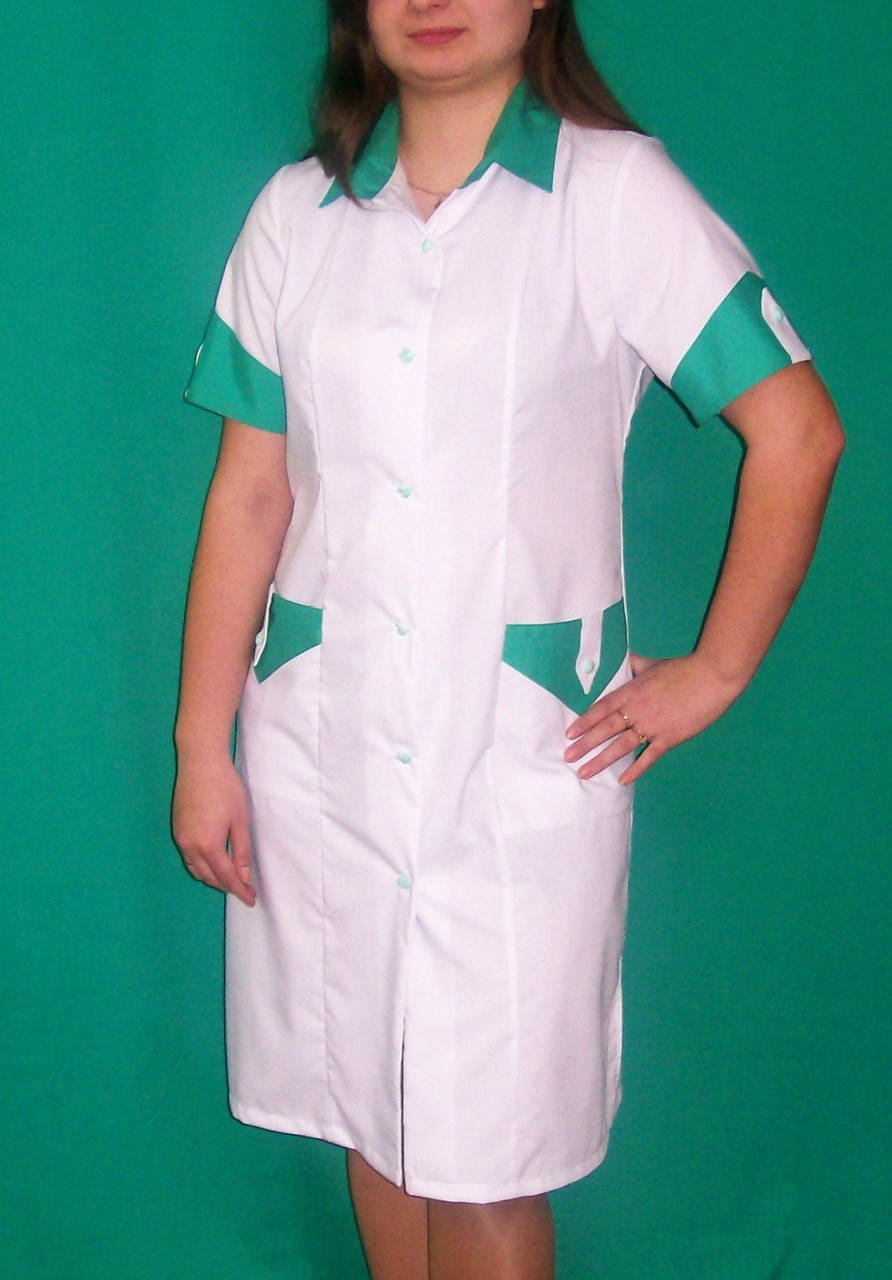 

Халат медицинский женский Надежда, Белый