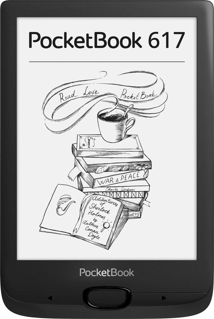 

Электронная книга с подсветкой PocketBook 617 Ink Black