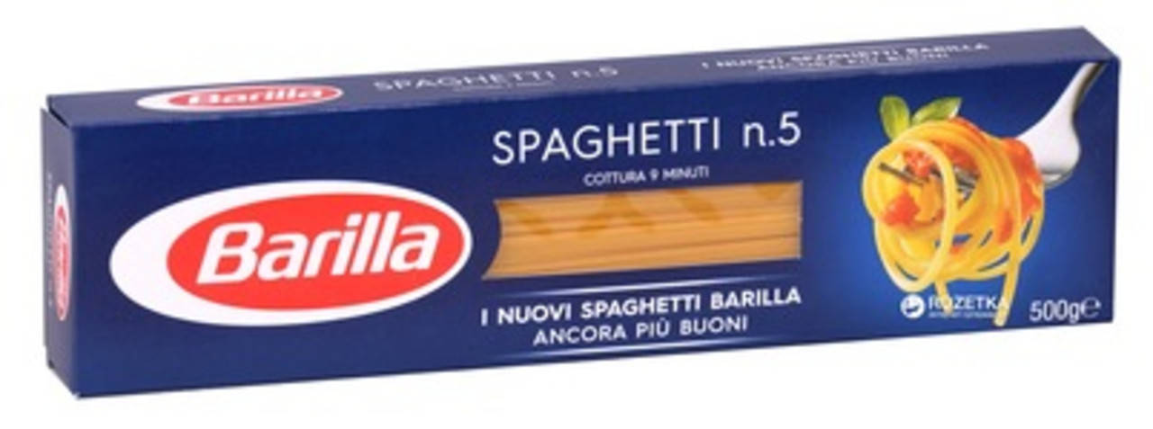 

Макароны Barilla Spaghetti №5 спагетти 500 г
