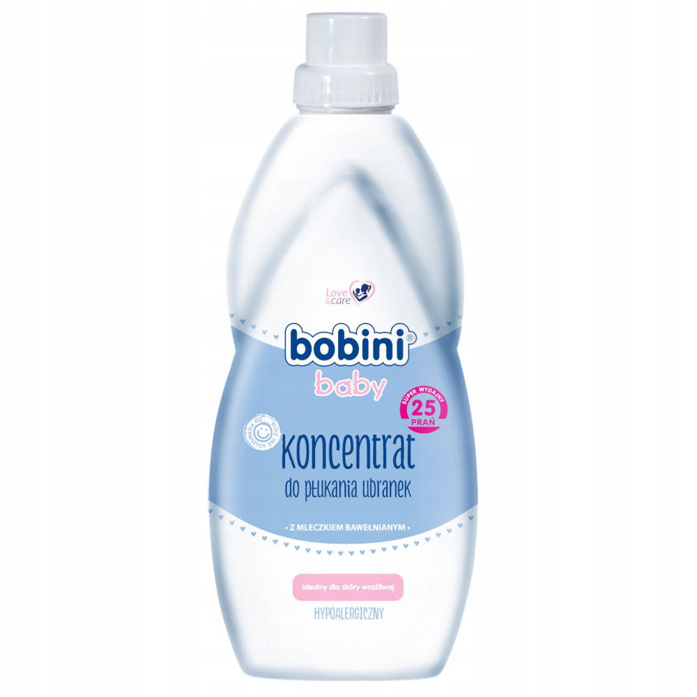 

Bobini Baby концентрированный ополаскиватель для детских вещей 1л