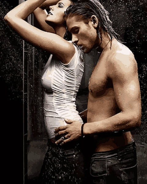 

Картины по номерам 40×50 см. Mariposa Любовники (RQ-2215)