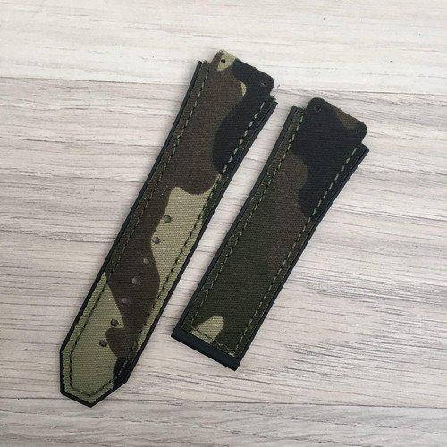 

Ремешок Hublot 26/22 Military- Dark Green