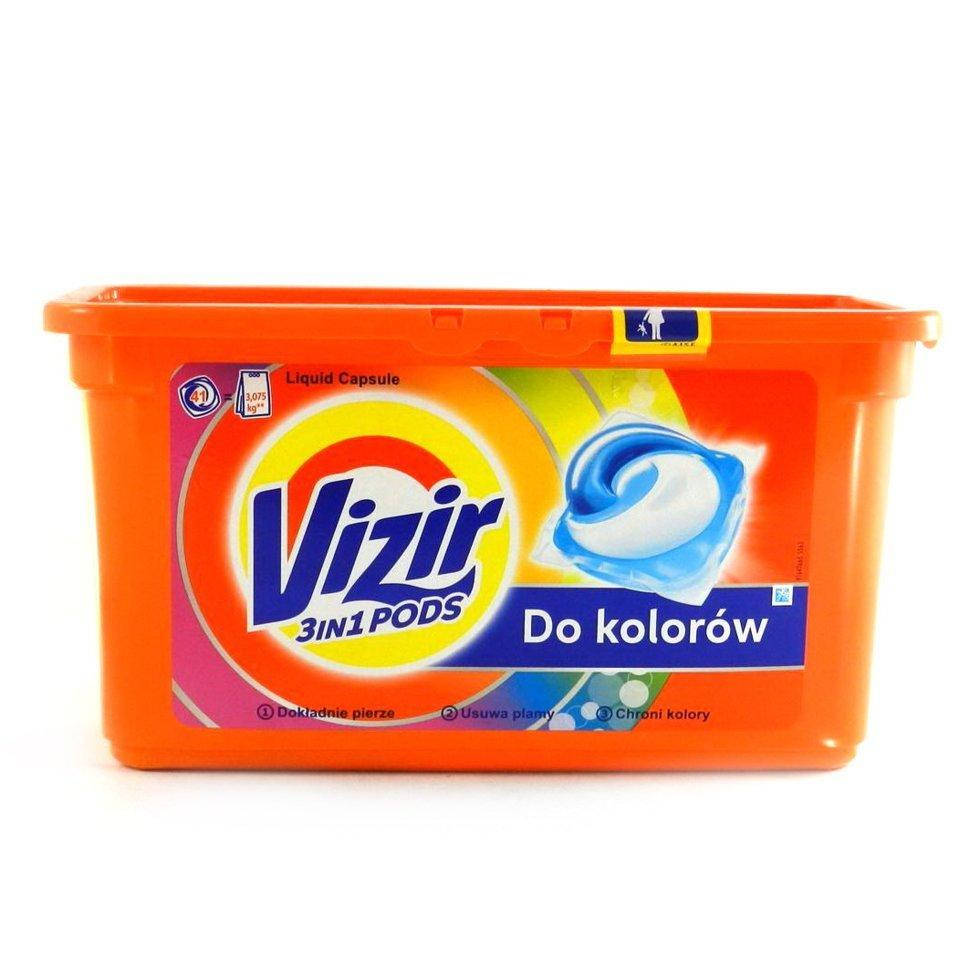 

Капсулы для стирки Vizir колор 3 в 1 41 шт