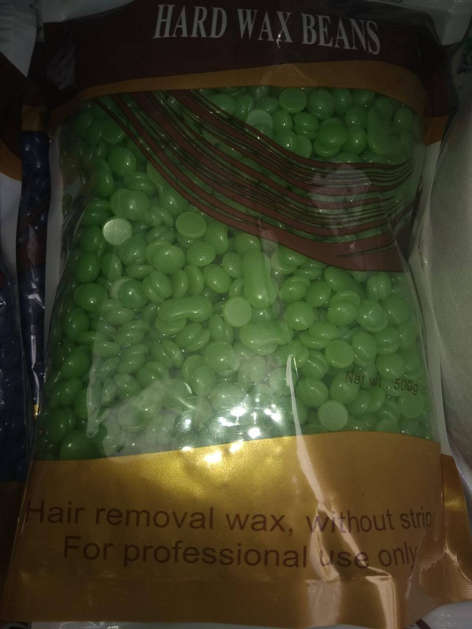 

Воск пленочный для депиляции Hard wax beans 500 гр в пакете ,разные ароматы вид номер 2
