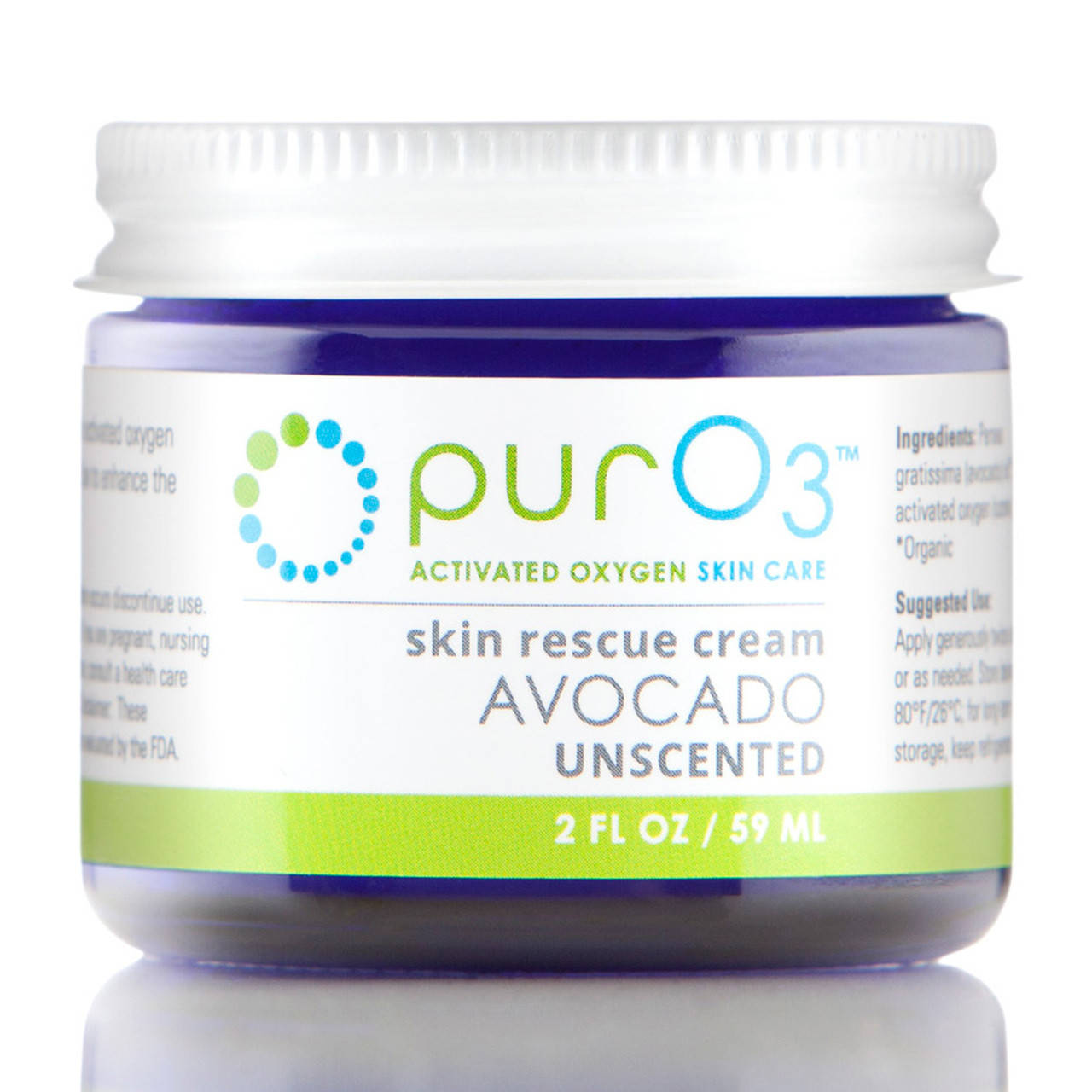 

PurO3 Ozonated Avocado Oil / Озонированное масло авокадо 59 мл