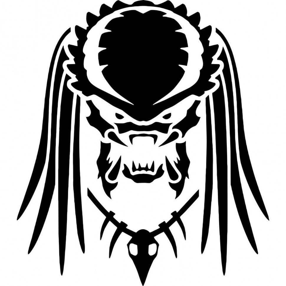 

Виниловая наклейка на автомобиль - Хищник | Predator v6