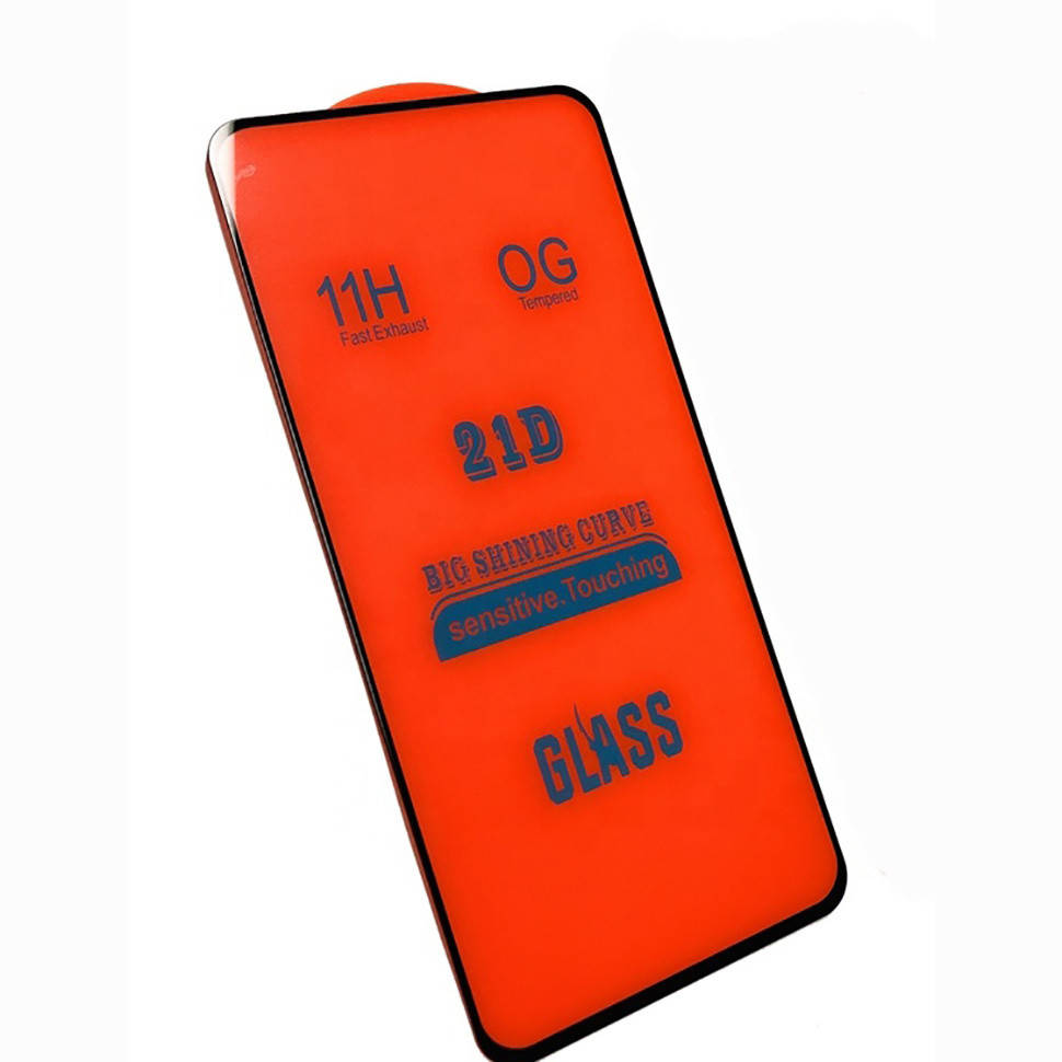 

Защитное 3D Full Glue стекло OG для Motorola Moto G60 / G60S Black, Черный