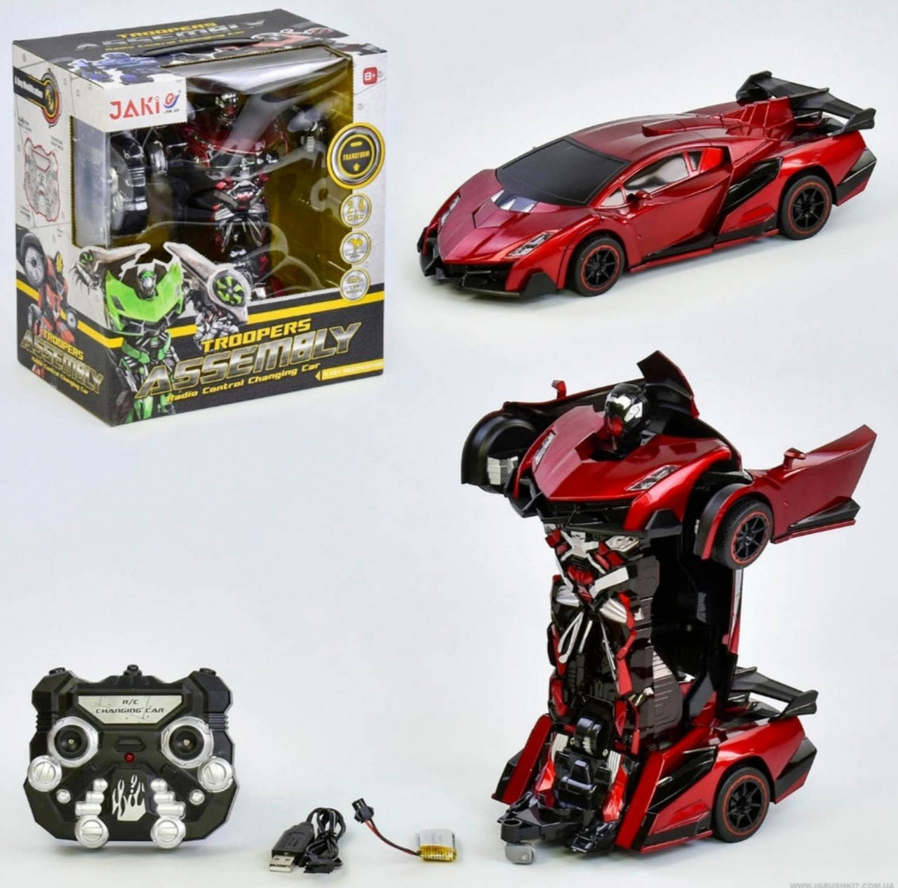 

Робот-трансформер машина на радиоуправлении