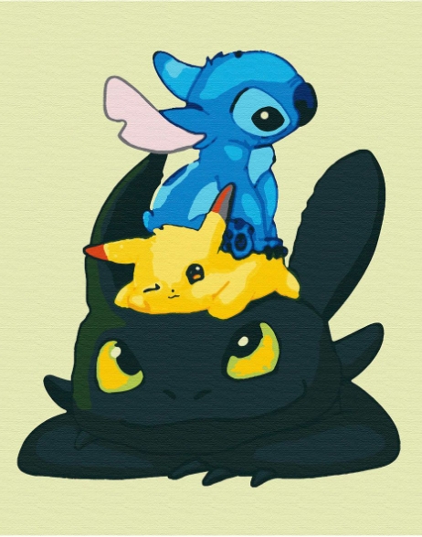 

Набір для розпису "Кумедне тріо" ТМ "RIVIERA BLANCA", шт RB-0492