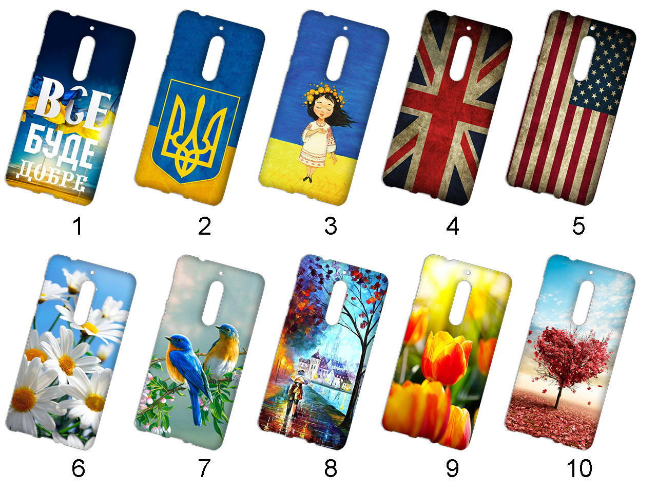 

Силиконовый чехол с рисунком для Nokia 5 Dual SIM