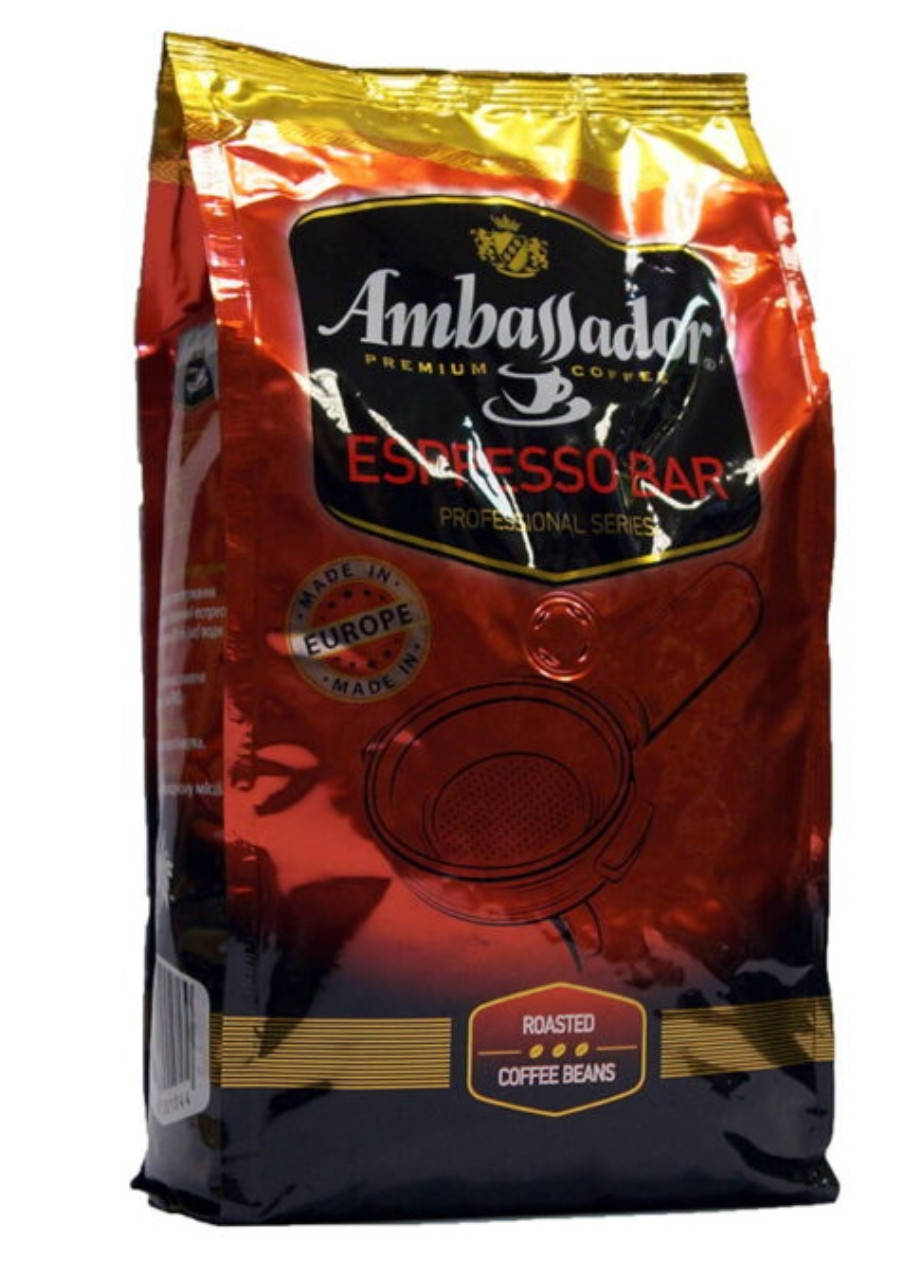 

Оригинал! Ambassador Espresso Bar 1кг кофе в зернах, Польша