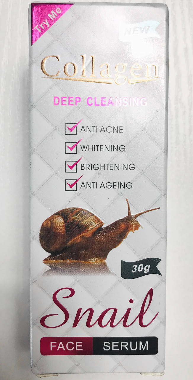 

Сироватка для обличчя Collagen Snail face Serum 30g