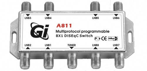 

Коммутатор DiSEqC 8x1 A-801 Galaxy Innovations