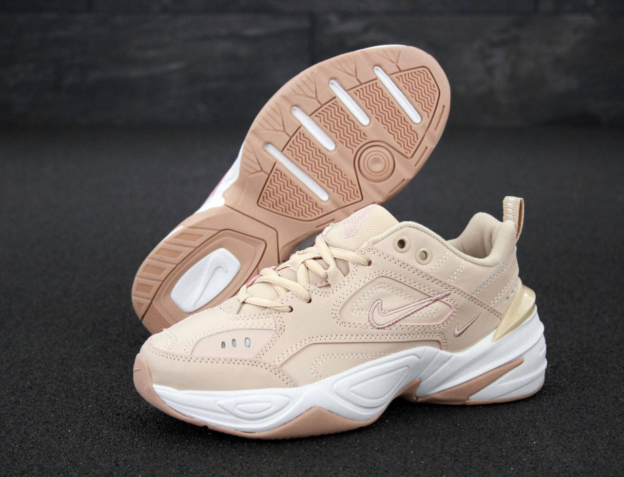 

Женские кроссовки Nike M2K Tekno Pink (Розовые), Розовый