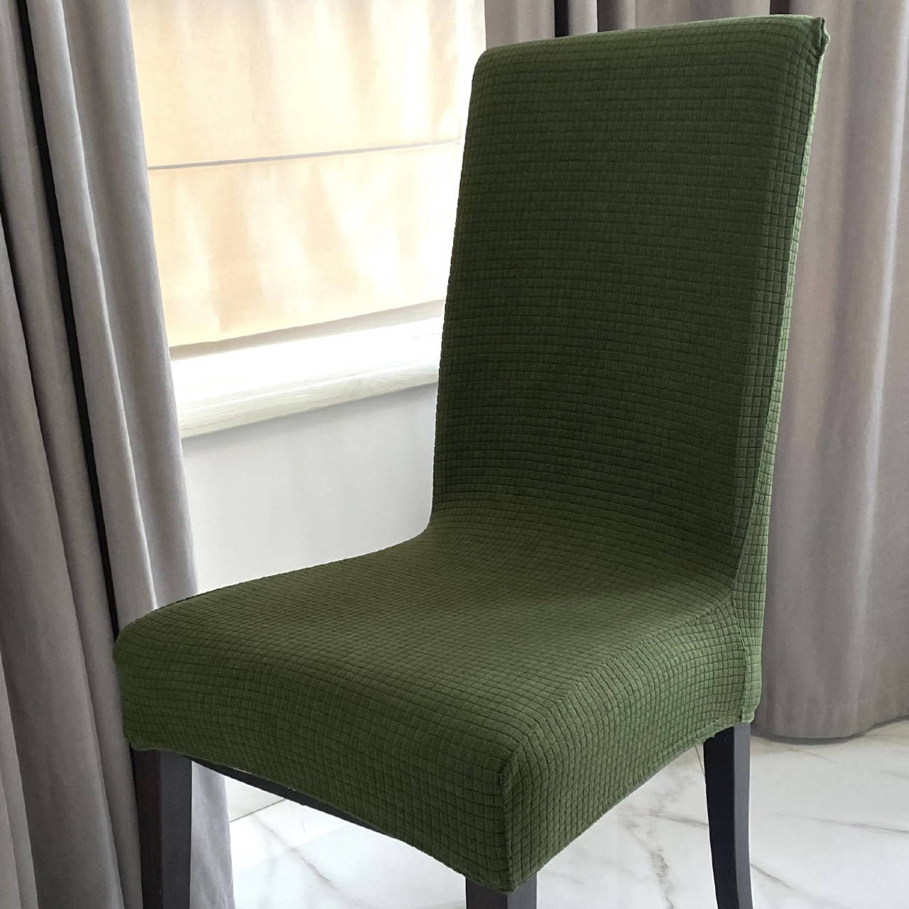 

Чехол на стул. KAРE. Зеленый (Турция)