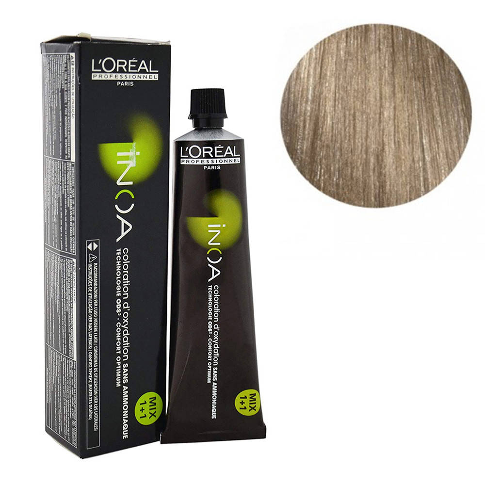 

Краска для волос L'Oreal Inoa 10.1 очень очень светлый блондин пепельный 60 г