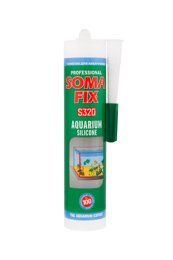 

Силикон SomaFix аквариумный прозрачный S320 310 мл