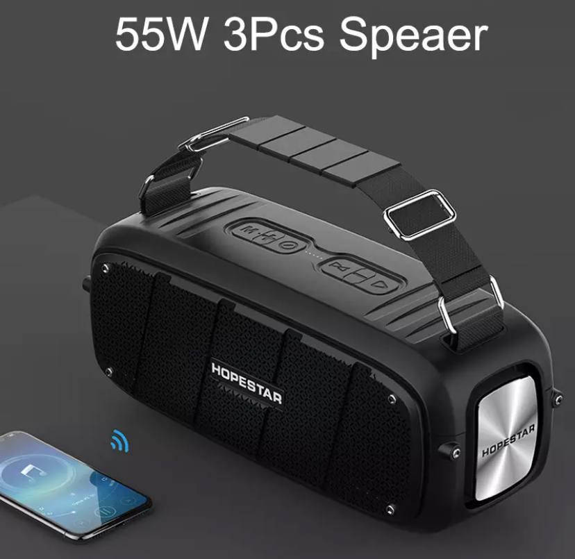 

Bluetooth колонка HOPESTAR A20 Черная 55W