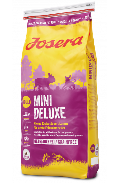 

Josera MiniDeluxe 15 кг с ягненком для собак