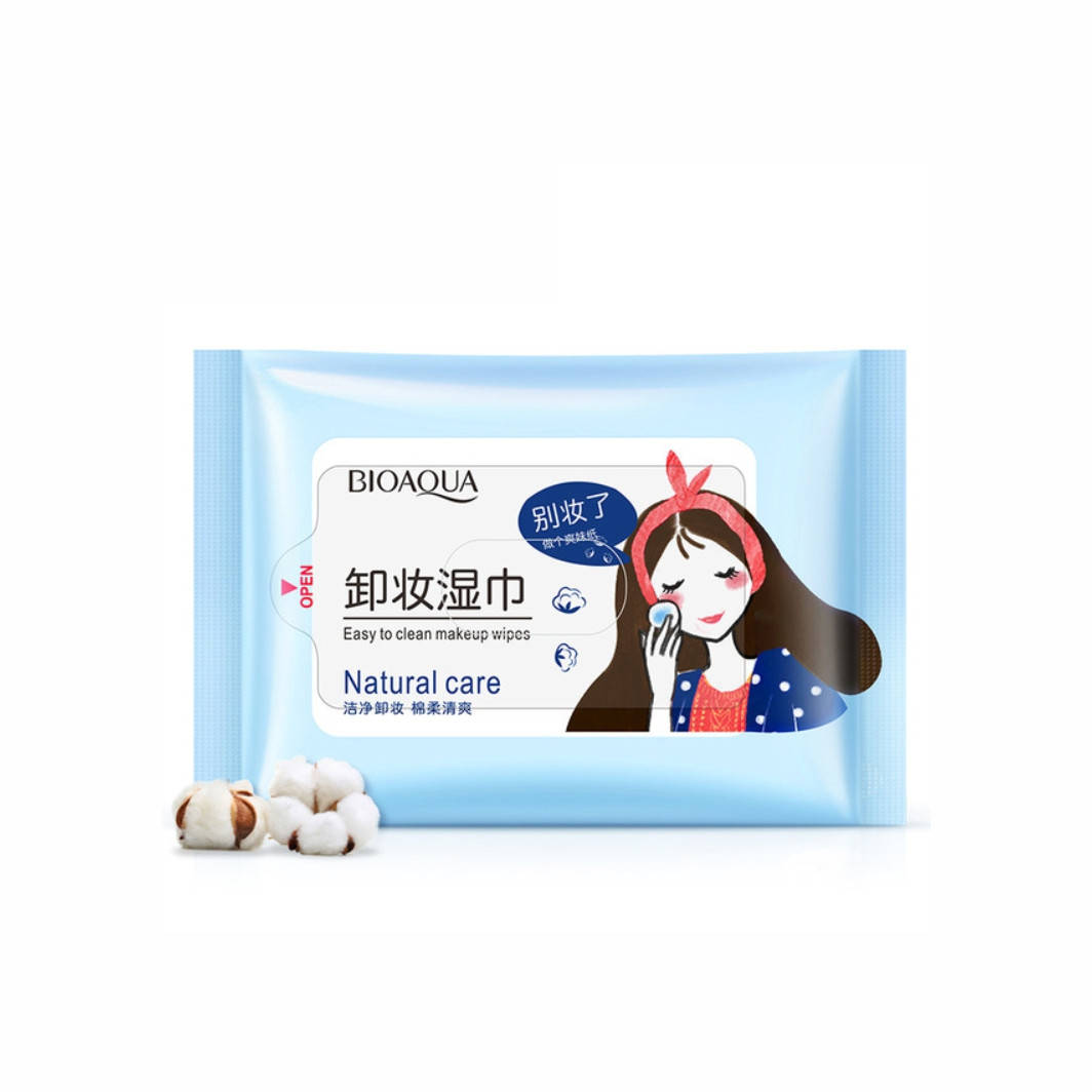 

Влажные салфетки для снятия макияжа Bioaqua