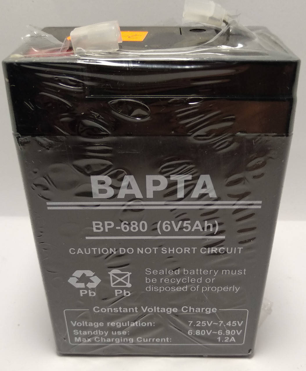 

Акумуляторна батарея BAPTA 6V5AH BP-680